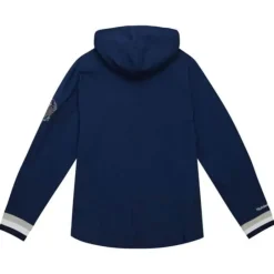 Men Mitchell & Ness T-Shirts & Tops-Legendary Slub Long Sleeve Hoodie Georgetown University