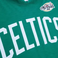 Men Mitchell & Ness T-Shirts & Tops-Legendary Slub Long Sleeve Hoodie Boston Celtics