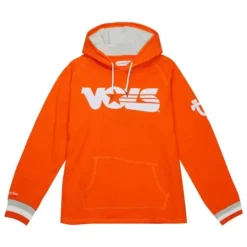 Men Mitchell & Ness T-Shirts & Tops-Legendary Slub Long Sleeve Hoodie University Of Tennessee