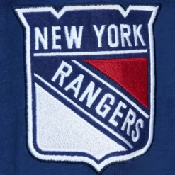 Men Mitchell & Ness Hoodies & Sweatshirts-Legendary Slub Long Sleeve Hoodie New York Rangers