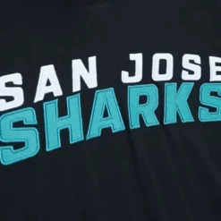 Men Mitchell & Ness Hoodies & Sweatshirts-Legendary Slub Long Sleeve Hoodie San Jose Sharks