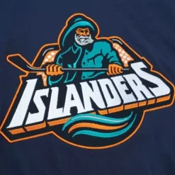 Men Mitchell & Ness Hoodies & Sweatshirts-Legendary Slub Long Sleeve Hoodie New York Islanders