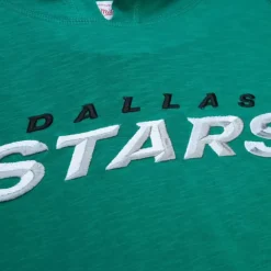 Men Mitchell & Ness Hoodies & Sweatshirts-Legendary Slub Long Sleeve Hoodie Dallas Stars