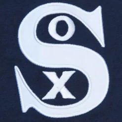 Men Mitchell & Ness T-Shirts & Tops-Legendary Slub Long Sleeve Hoodie Chicago White Sox