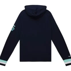 Men Mitchell & Ness Hoodies & Sweatshirts-Legendary Slub Long Sleeve Hoodie Seattle Kraken