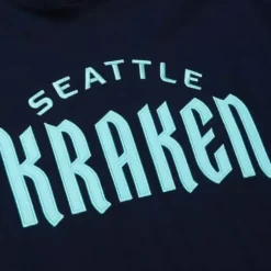Men Mitchell & Ness Hoodies & Sweatshirts-Legendary Slub Long Sleeve Hoodie Seattle Kraken