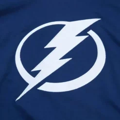 Men Mitchell & Ness Hoodies & Sweatshirts-Legendary Slub Long Sleeve Hoodie Tampa Bay Lightning