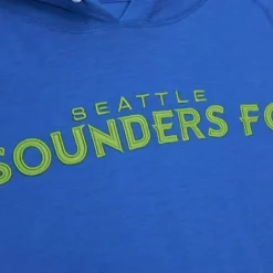 Men Mitchell & Ness T-Shirts & Tops-Legendary Slub Long Sleeve Hoodie Seattle Sounders Fc