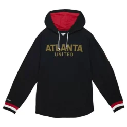 Men Mitchell & Ness T-Shirts & Tops-Legendary Slub Long Sleeve Hoodie Atlanta United Fc