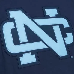 Men Mitchell & Ness T-Shirts & Tops-Legendary Slub Long Sleeve Hoodie University Of North Carolina