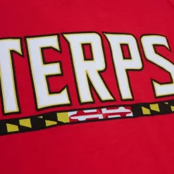 Men Mitchell & Ness Hoodies & Sweatshirts-Legendary Slub Ls Hoodie University Of Maryland