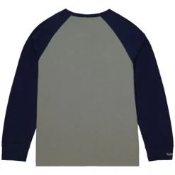 Men Mitchell & Ness T-Shirts & Tops-Legendary Slub Ls Tee Georgetown University