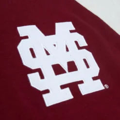 Men Mitchell & Ness T-Shirts & Tops-Legendary Slub Ls Tee Mississippi State University