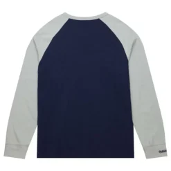 Men Mitchell & Ness T-Shirts & Tops-Legendary Slub Ls Tee Penn State University