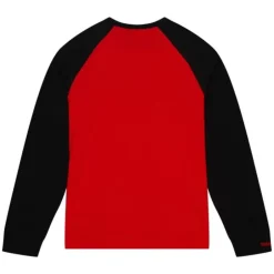 Men Mitchell & Ness T-Shirts & Tops-Legendary Slub Ls Tee Texas Tech University