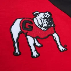 Men Mitchell & Ness T-Shirts & Tops-Legendary Slub Ls Tee University Of Georgia