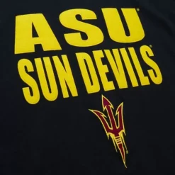 Men Mitchell & Ness T-Shirts & Tops-Legendary Slub S/S Tee Arizona State University