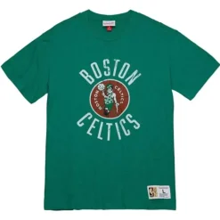 Men Mitchell & Ness T-Shirts & Tops-Legendary Slub S/S Tee Boston Celtics