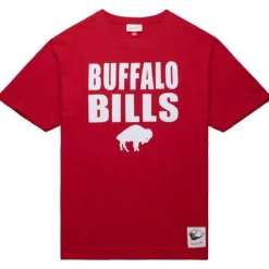 Men Mitchell & Ness T-Shirts & Tops-Legendary Slub S/S Tee Buffalo Bills