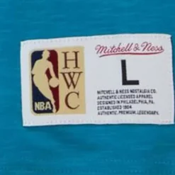 Men Mitchell & Ness T-Shirts & Tops-Legendary Slub S/S Tee Charlotte Hornets