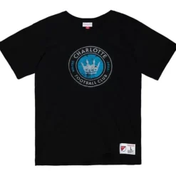 Men Mitchell & Ness T-Shirts & Tops-Legendary Slub S/S Tee Charlotte Fc
