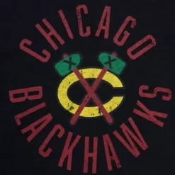 Men Mitchell & Ness T-Shirts & Tops-Legendary Slub S/S Tee Chicago Blackhawks