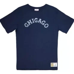 Men Mitchell & Ness T-Shirts & Tops-Legendary Slub S/S Tee Chicago White Sox