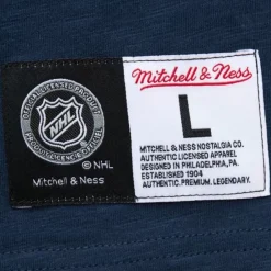 Men Mitchell & Ness T-Shirts & Tops-Legendary Slub Ss Tee Current Logo Seattle Kraken