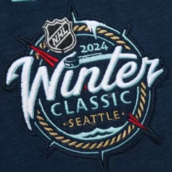 Men Mitchell & Ness T-Shirts & Tops-Legendary Slub Ss Tee Current Logo Nhl