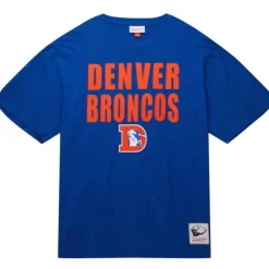 Men Mitchell & Ness T-Shirts & Tops-Legendary Slub S/S Tee Denver Broncos
