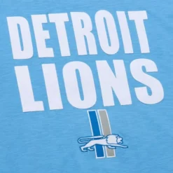 Men Mitchell & Ness T-Shirts & Tops-Legendary Slub S/S Tee Detroit Lions