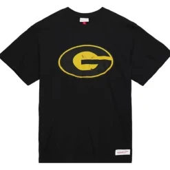 Men Mitchell & Ness T-Shirts & Tops-Legendary Slub S/S Tee Grambling State University