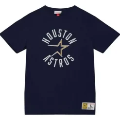 Men Mitchell & Ness T-Shirts & Tops-Legendary Slub S/S Tee Houston Astros