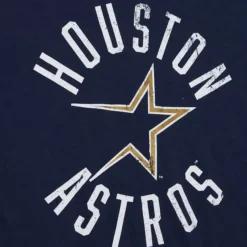 Men Mitchell & Ness T-Shirts & Tops-Legendary Slub S/S Tee Houston Astros