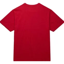 Men Mitchell & Ness T-Shirts & Tops-Legendary Slub S/S Tee Houston Rockets