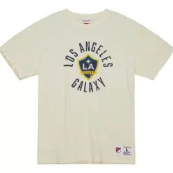 Men Mitchell & Ness T-Shirts & Tops-Legendary Slub S/S Tee Los Angeles Galaxy