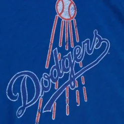 Men Mitchell & Ness T-Shirts & Tops-Legendary Slub S/S Tee Los Angeles Dodgers