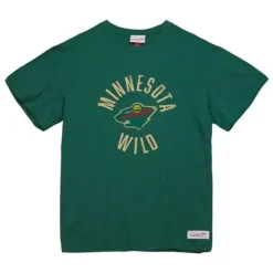 Men Mitchell & Ness T-Shirts & Tops-Legendary Slub S/S Tee Minnesota Wild
