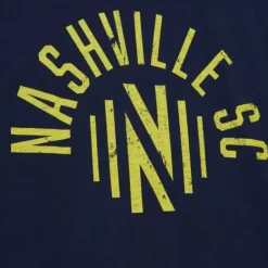 Men Mitchell & Ness T-Shirts & Tops-Legendary Slub S/S Tee Nashville Sc