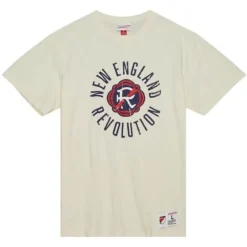 Men Mitchell & Ness T-Shirts & Tops-Legendary Slub S/S Tee New England Revolution
