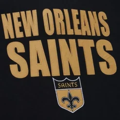 Men Mitchell & Ness T-Shirts & Tops-Legendary Slub S/S Tee New Orleans Saints