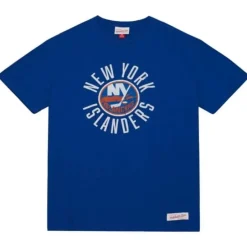Men Mitchell & Ness T-Shirts & Tops-Legendary Slub S/S Tee New York Islanders