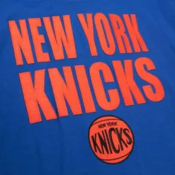 Men Mitchell & Ness T-Shirts & Tops-Legendary Slub S/S Tee New York Knicks