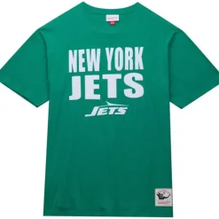 Men Mitchell & Ness T-Shirts & Tops-Legendary Slub Ss Tee New York Jets
