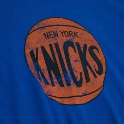 Men Mitchell & Ness T-Shirts & Tops-Legendary Slub S/S Tee New York Knicks