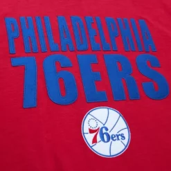 Men Mitchell & Ness T-Shirts & Tops-Legendary Slub S/S Tee Philadelphia 76Ers