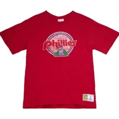Men Mitchell & Ness T-Shirts & Tops-Legendary Slub Ss Tee Philadelphia Phillies