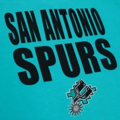 Men Mitchell & Ness T-Shirts & Tops-Legendary Slub S/S Tee San Antonio Spurs