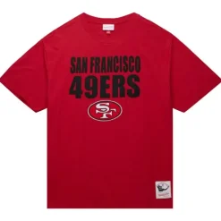 Men Mitchell & Ness T-Shirts & Tops-Legendary Slub S/S Tee San Francisco 49Ers