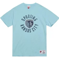 Men Mitchell & Ness T-Shirts & Tops-Legendary Slub S/S Tee Sporting Kansas City
